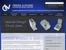 Tablet Screenshot of crenolandwilson.com